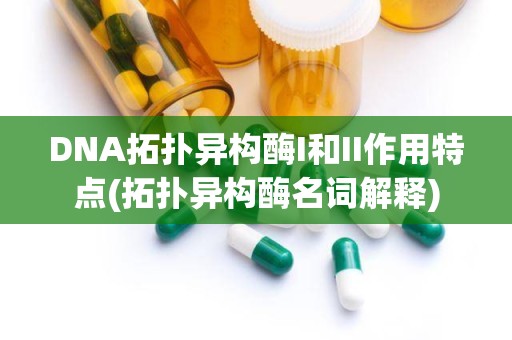 DNA拓扑异构酶I和II作用特点(拓扑异构酶名词解释)