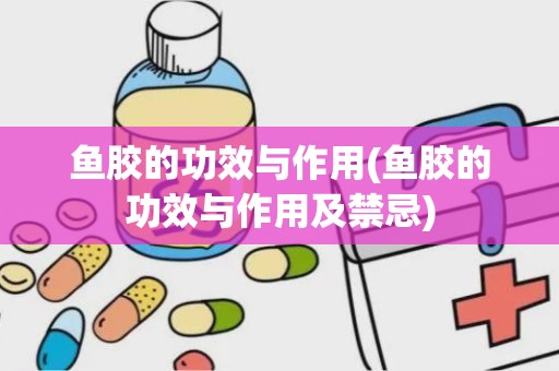 鱼胶的功效与作用(鱼胶的功效与作用及禁忌)