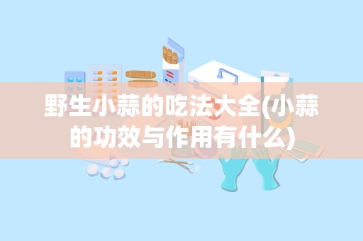 野生小蒜的吃法大全(小蒜的功效与作用有什么)