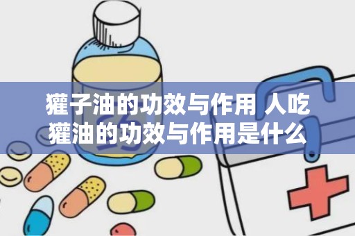 獾子油的功效与作用 人吃獾油的功效与作用是什么