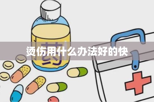 烫伤用什么办法好的快