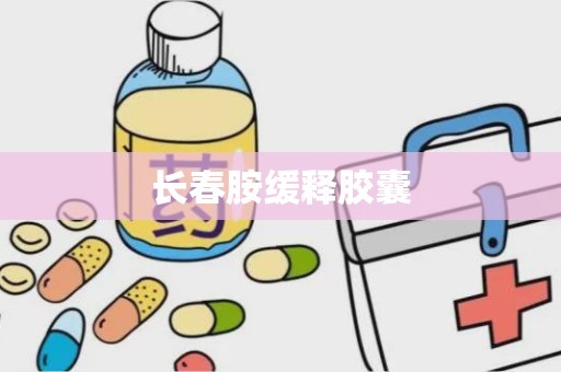 长春胺缓释胶囊