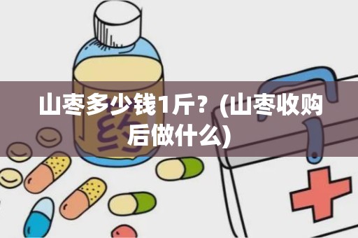 山枣多少钱1斤？(山枣收购后做什么)