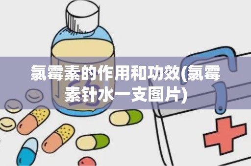 氯霉素的作用和功效(氯霉素针水一支图片)