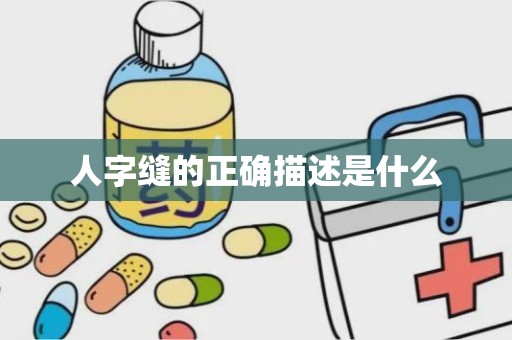 人字缝的正确描述是什么