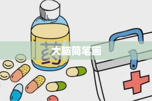 大脑简笔画