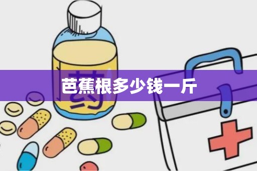 芭蕉根多少钱一斤