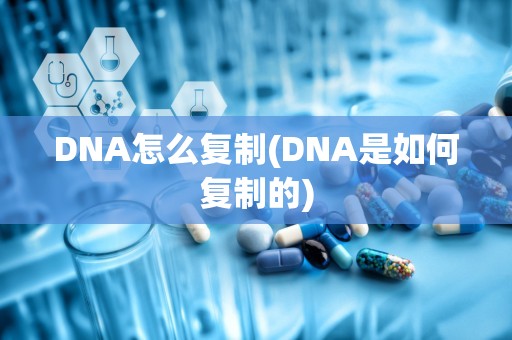 DNA怎么复制(DNA是如何复制的)