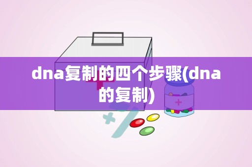 dna复制的四个步骤(dna的复制)