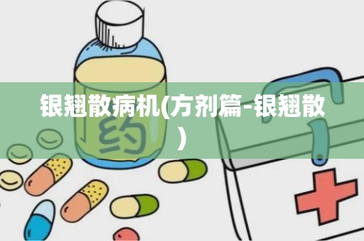 银翘散病机(方剂篇-银翘散)